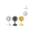 Desktop oscillating fan, strong wind force, oscillating small fan with rechargeable battery, small electric fan, outdoor wind Item Picture